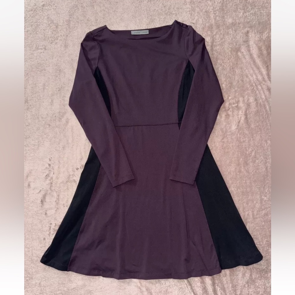 Athleta Purple and Black Dress